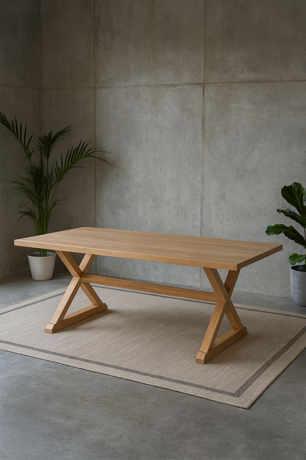 Macon Trestle Table